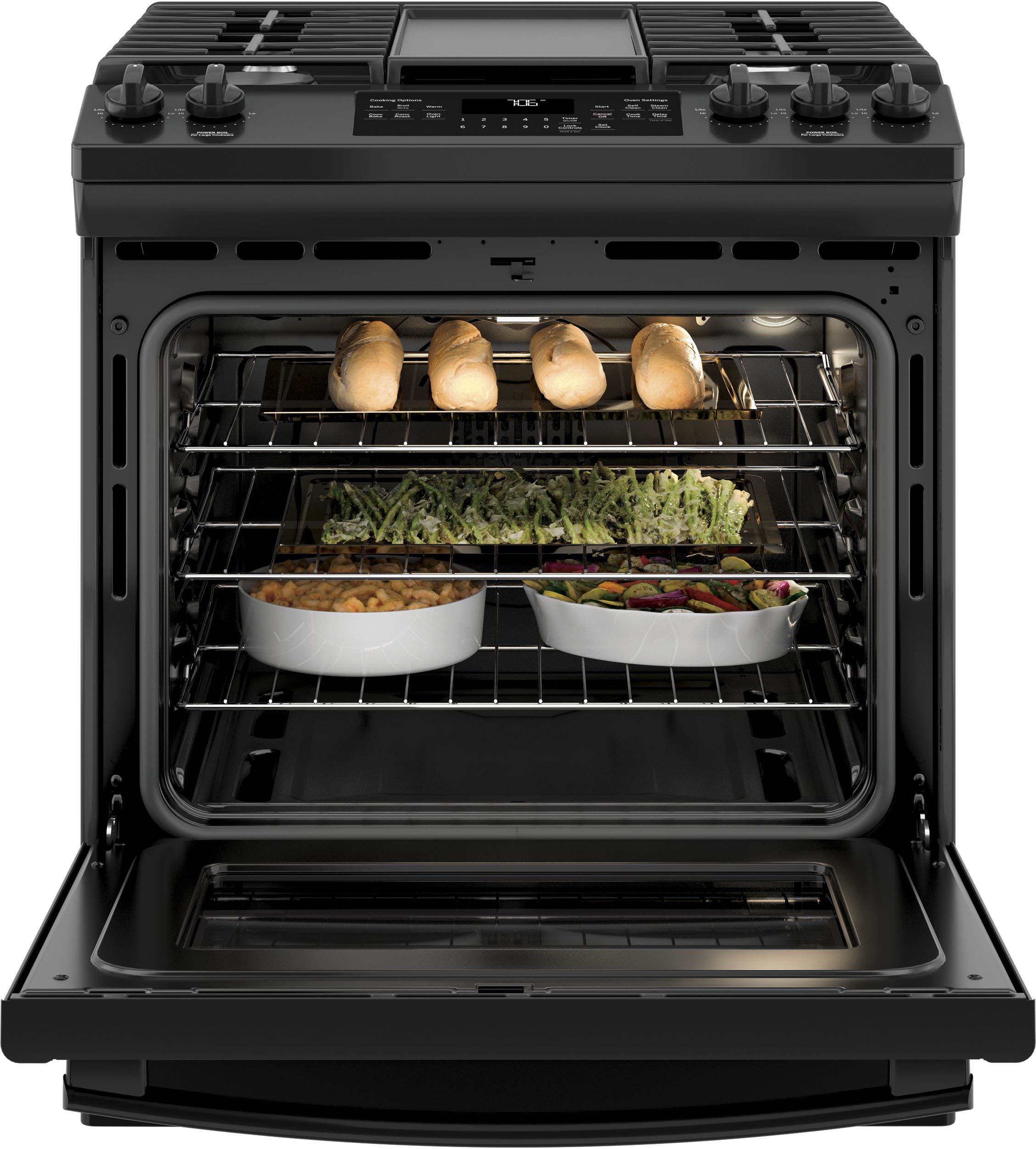 GE JGS760DELBB Black