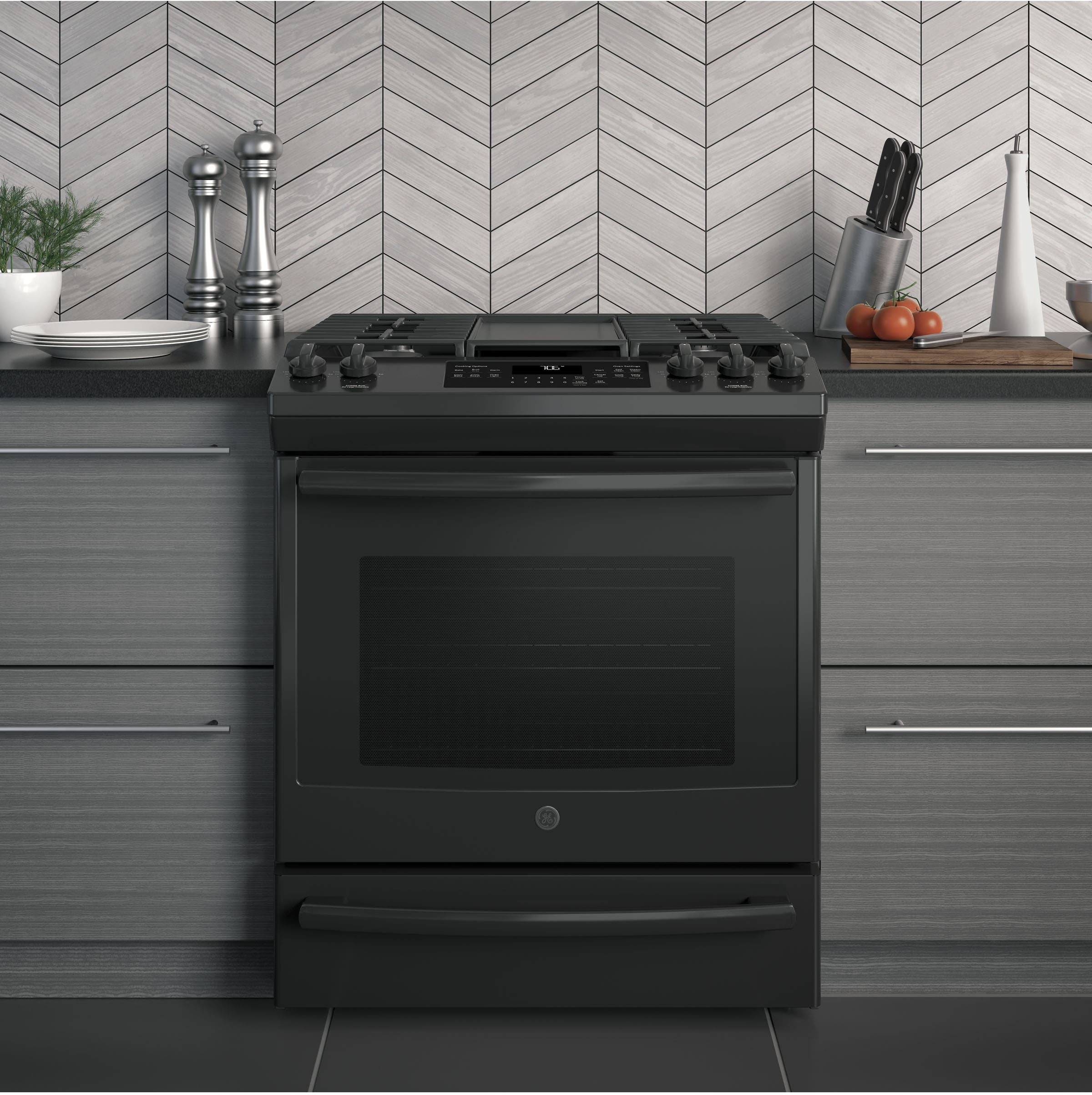 GE JGS760DELBB Black