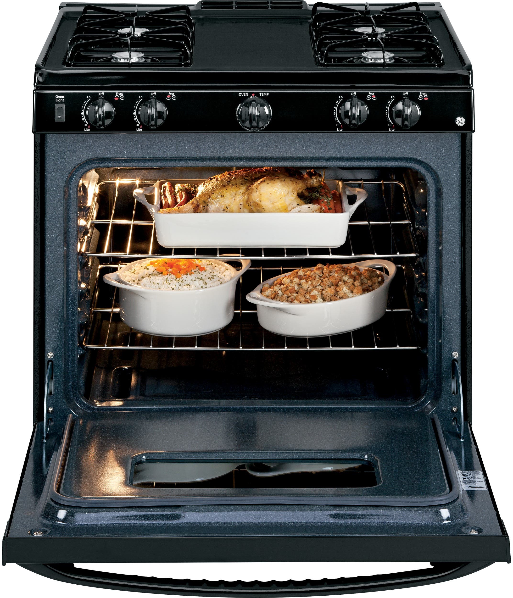 GE JGSS05DEMBB Black