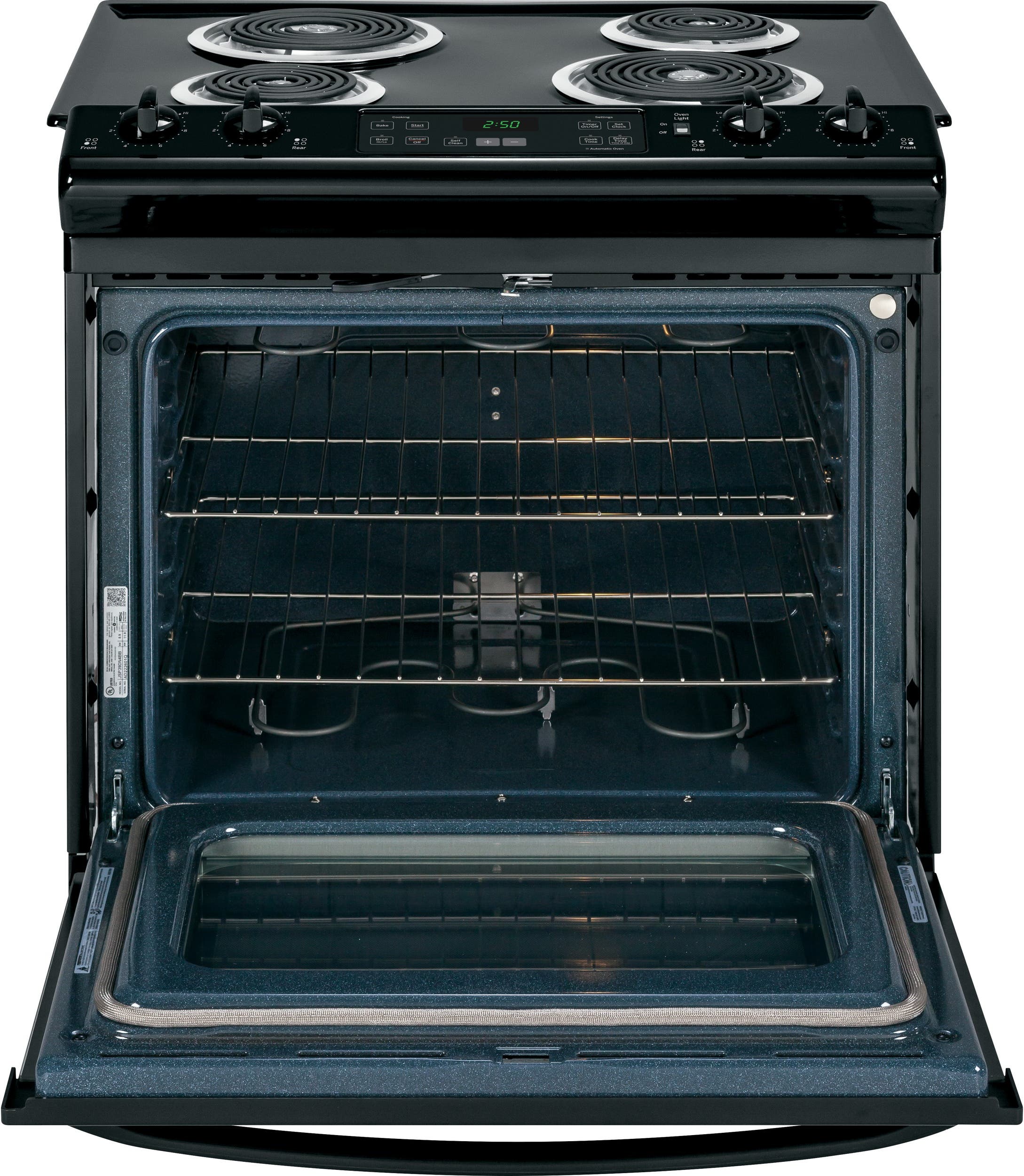 GE JS250DFBB Black