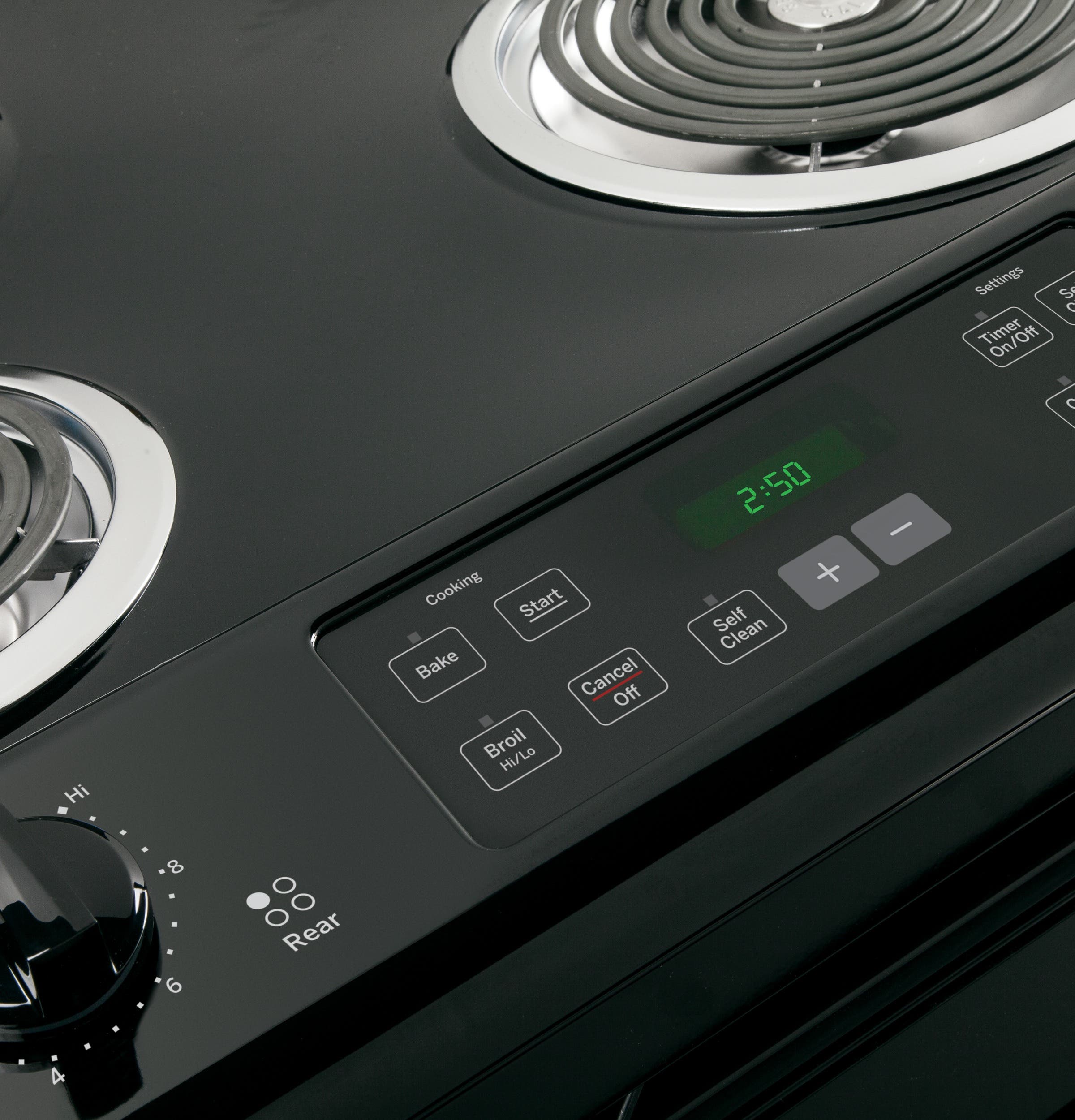 GE JS250DFBB Black
