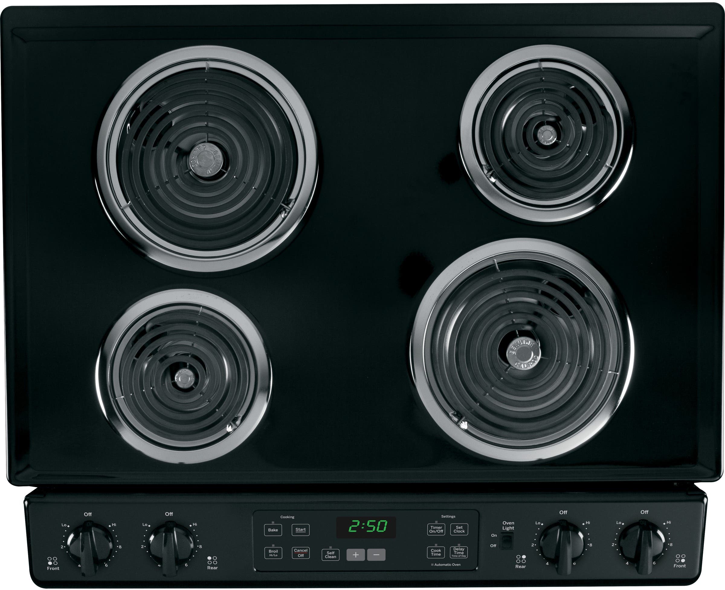 GE JS250DFBB Black