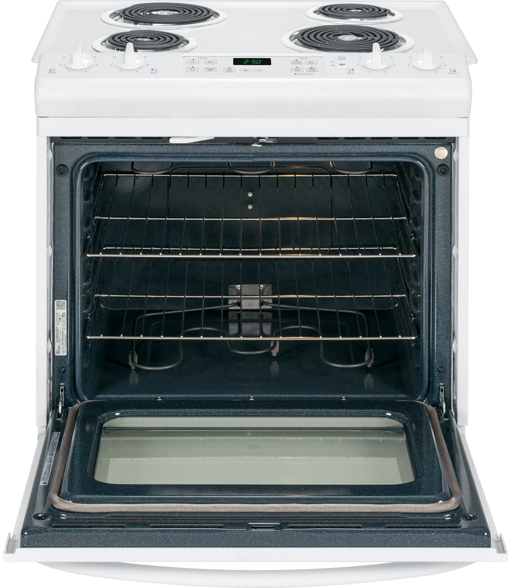 GE JS250DFWW White