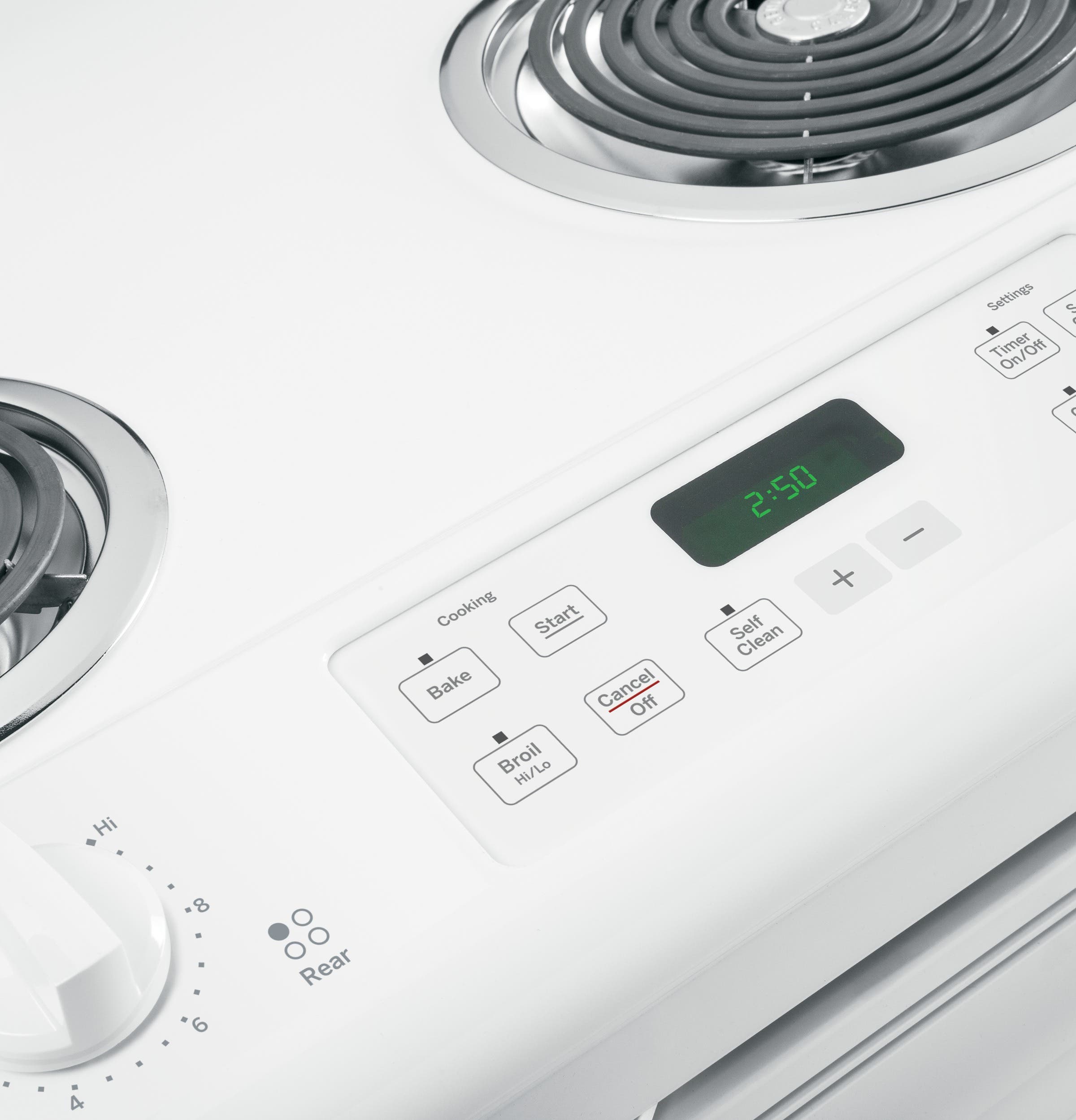 GE JS250DFWW White