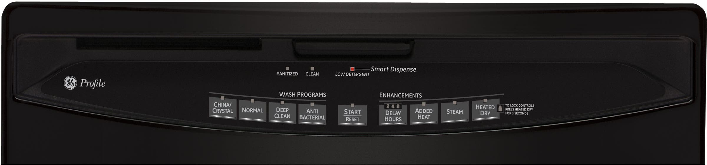 GE PDWF600RBB Black