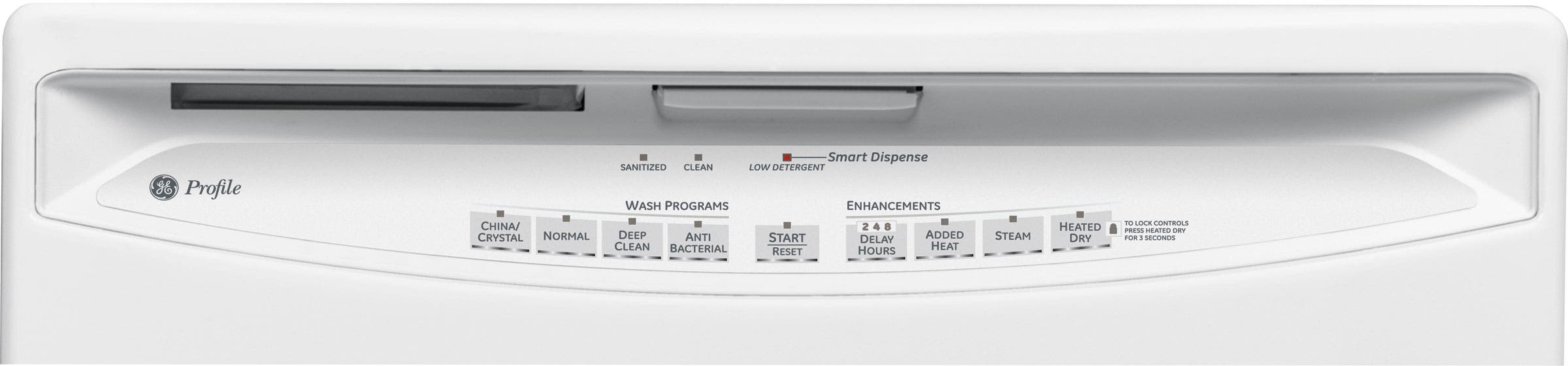 GE PDWF600RWW White