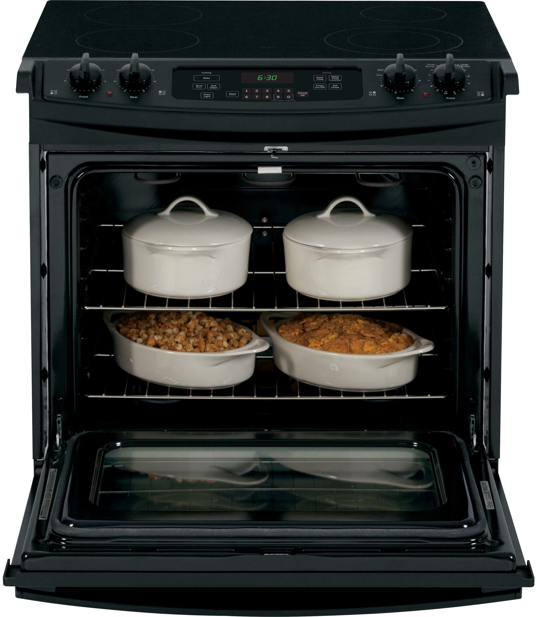 GE JS630DFBB Black