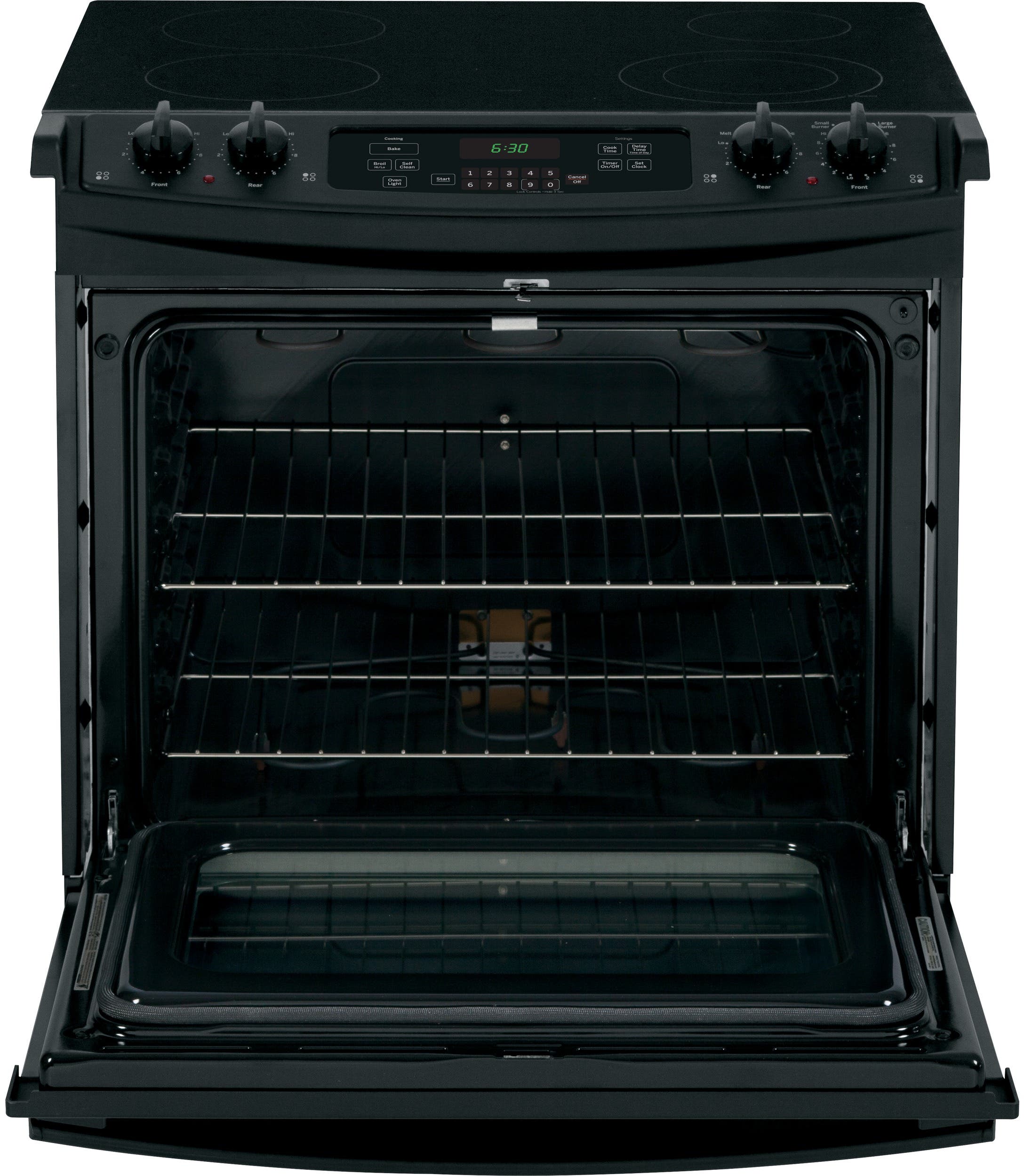 GE JS630DFBB Black