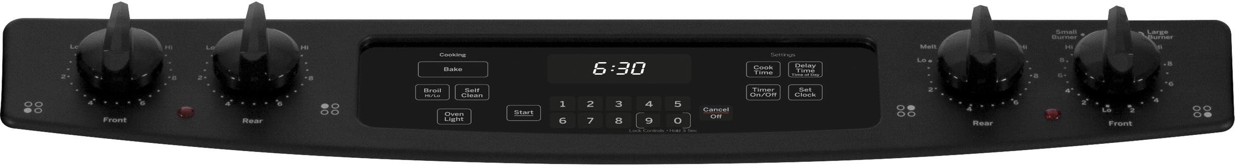 GE JS630DFBB Black