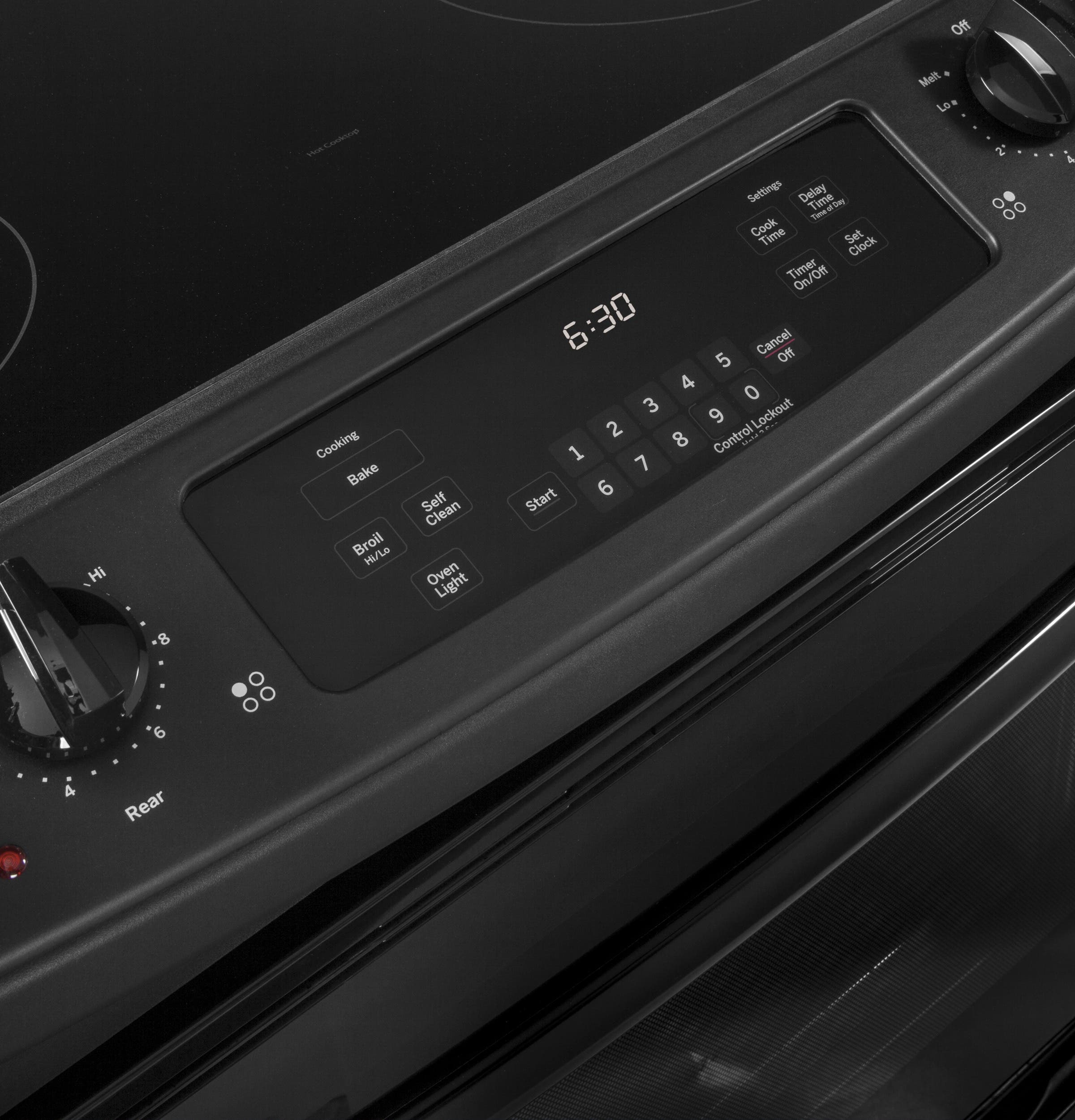 GE JS630DFBB Black