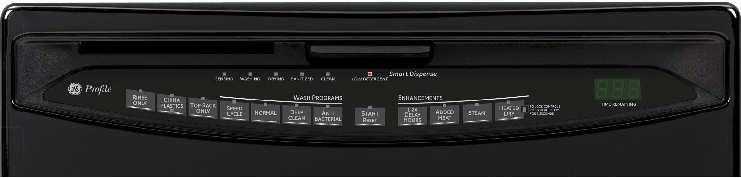 GE PDWF800RBB Black