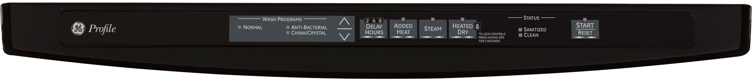 GE PDWT100RBB Black