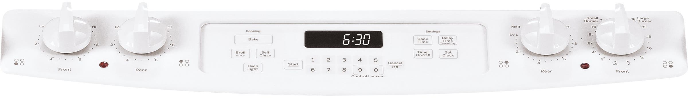 GE JS630DFWW White
