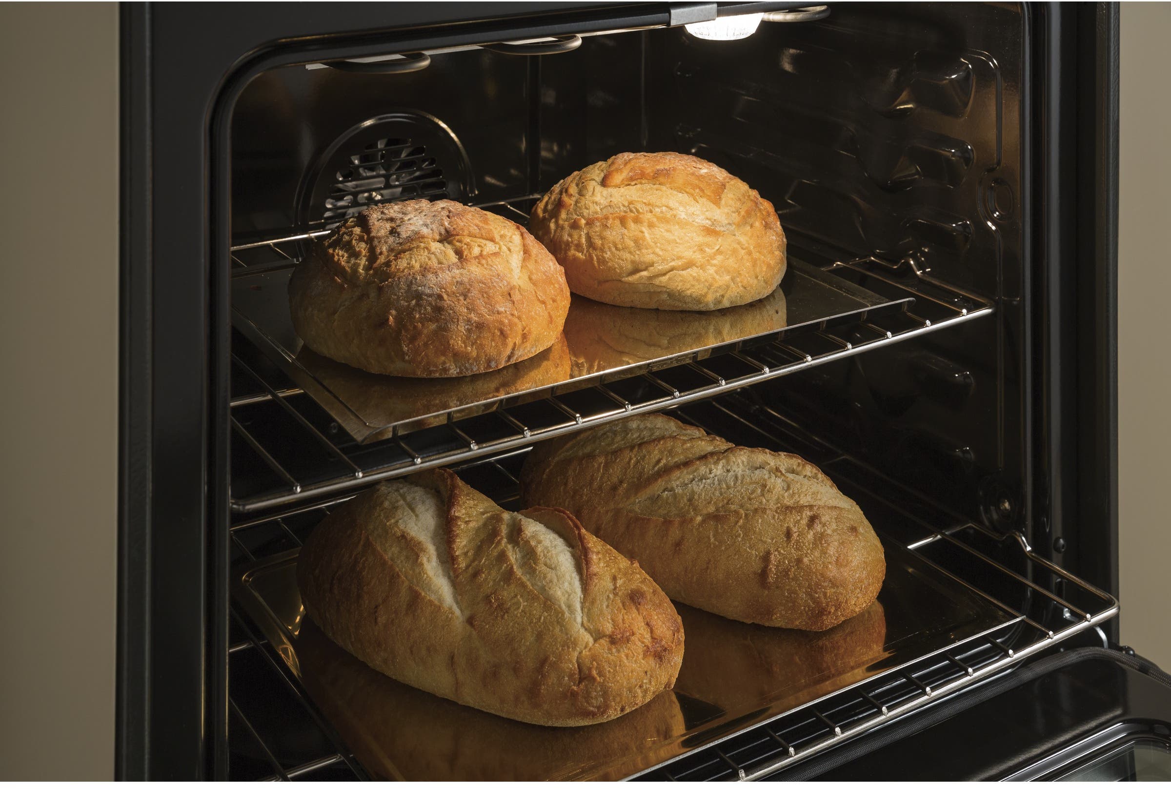 GE JS760BLTS Black Stainless