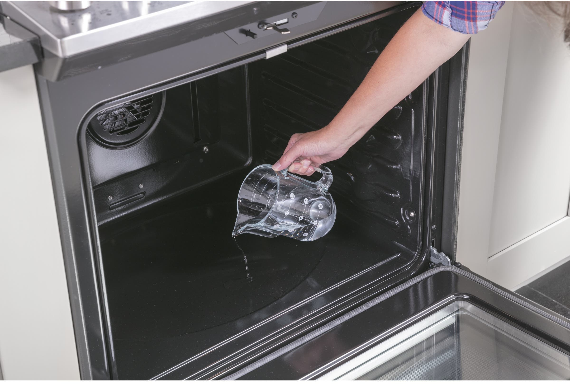 GE JS760BLTS Black Stainless