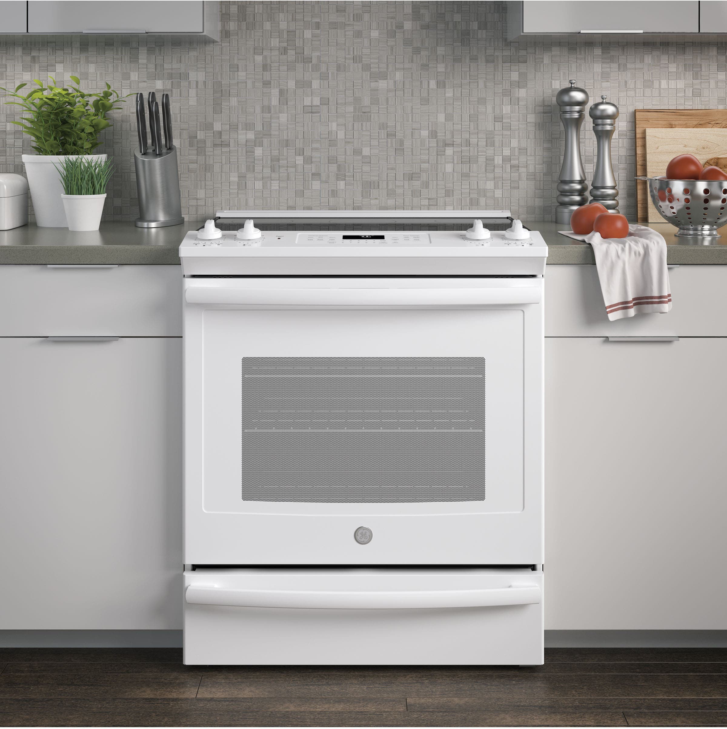 GE JS760DLWW White
