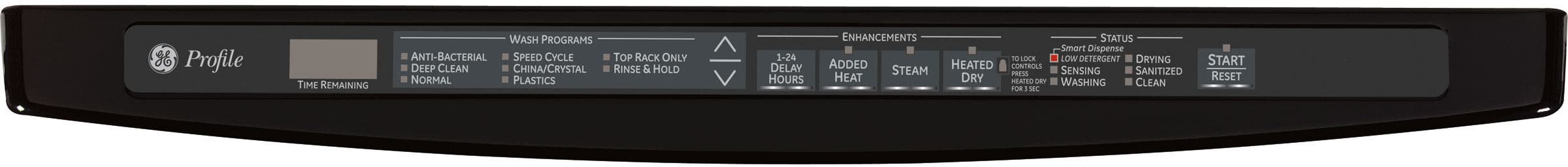 GE PDWT500RBB Black
