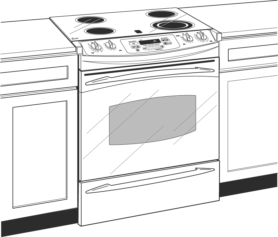 GE JS900WKWW White