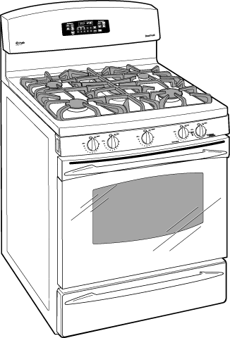 GE P2B912DEMBB Black