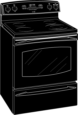 GE PB750DNBB Black