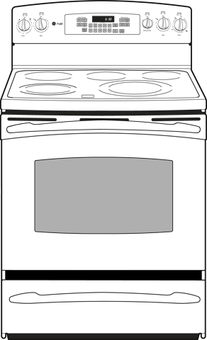 GE PB909DPBB Black