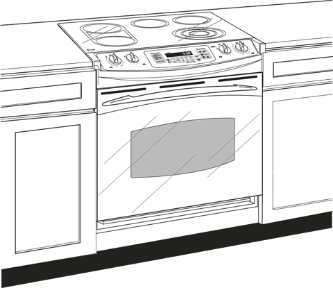 GE PD968DPBB Black