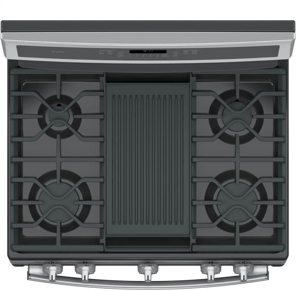 GE PGB911SEJSS Stainless Steel with Gray