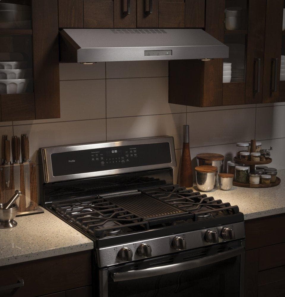 GE PGB911SEJSS Stainless Steel with Gray