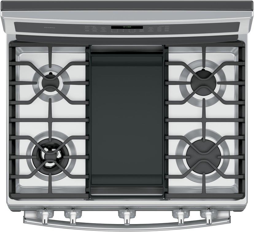 GE PGB980ZEJSS 30 Inch Freestanding Gas Range with Sealed Burners...