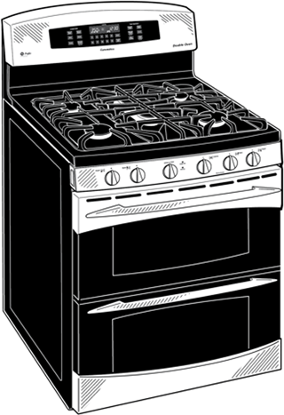 GE PGB995DETBB Black