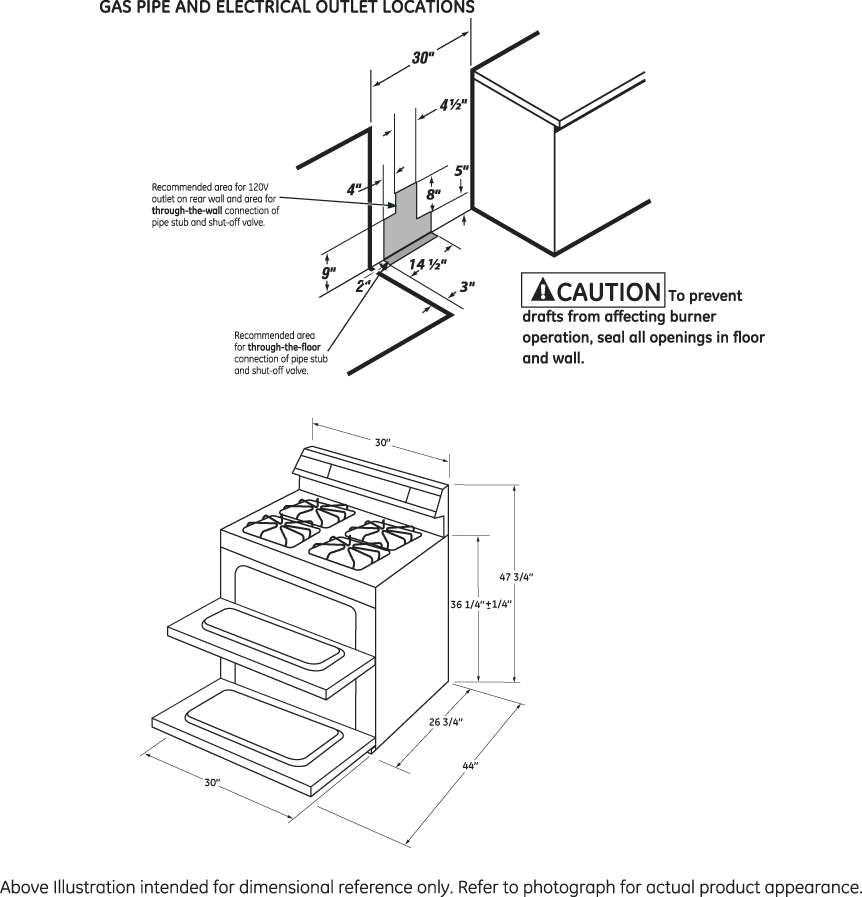 GE Profile PGB995DETBB Gas Range - Thumbnail 2