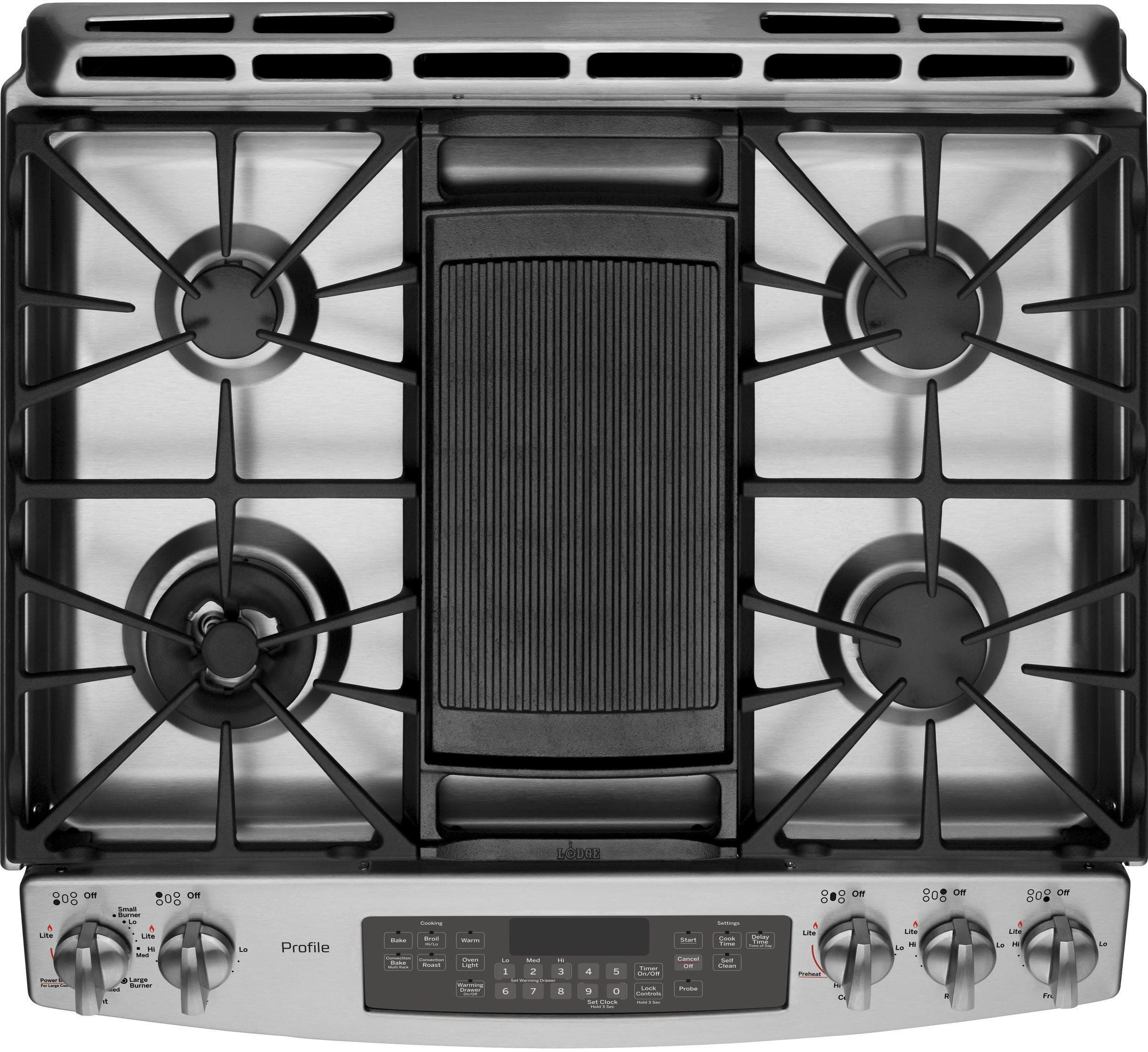 GE PGS920SEFSS Stainless Steel/gray