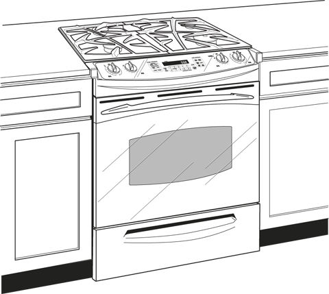 GE PGS975DEPWW White