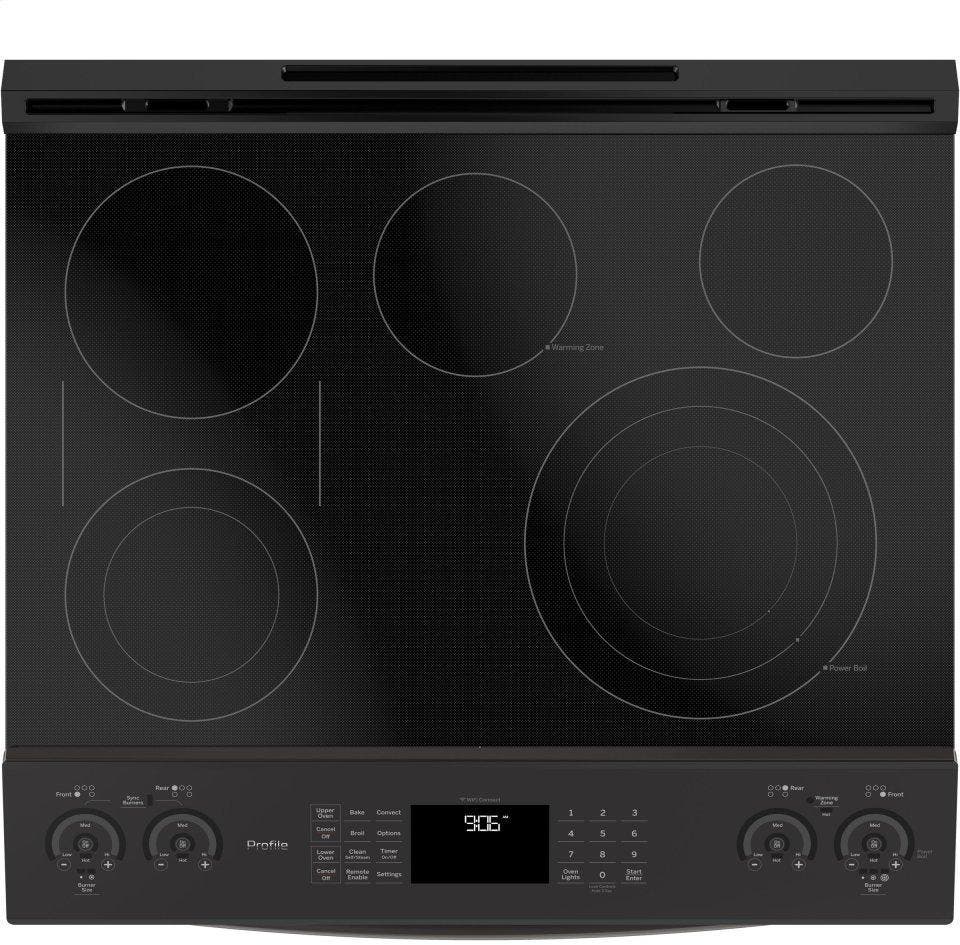 GE PS960BLTS Black Stainless