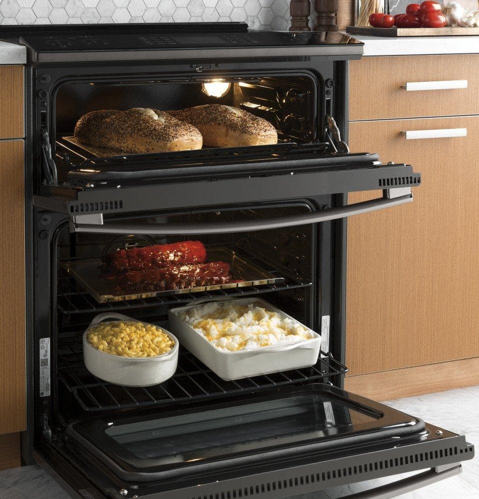 GE PS960BLTS Black Stainless