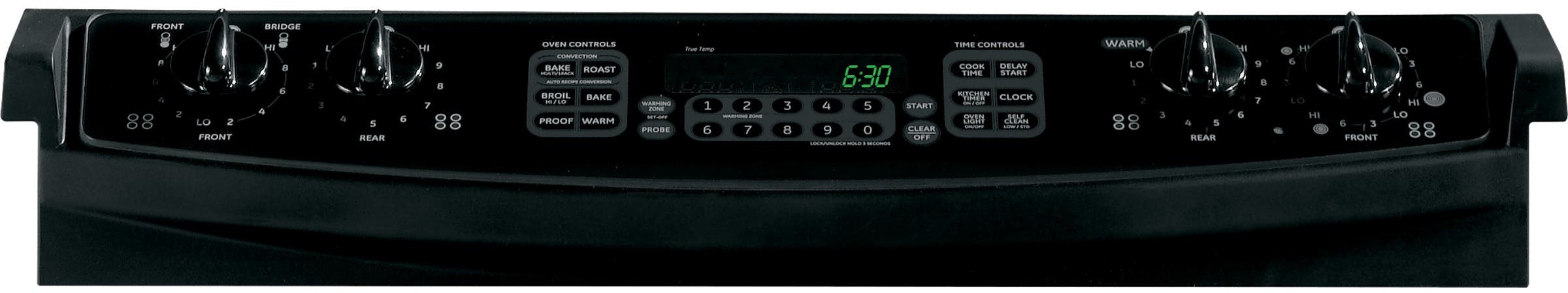 GE PS968DPBB Black on Black