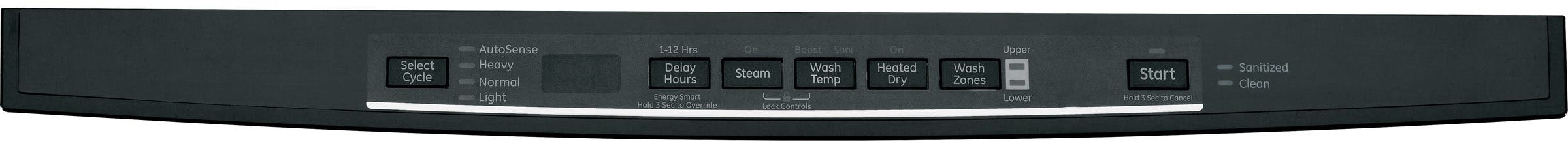 GE GDT580SGFBB Black