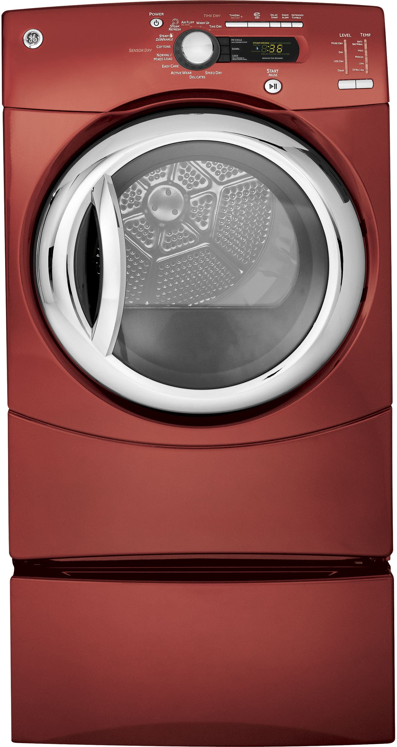 GE GFDS355ELMV Vermillion Red