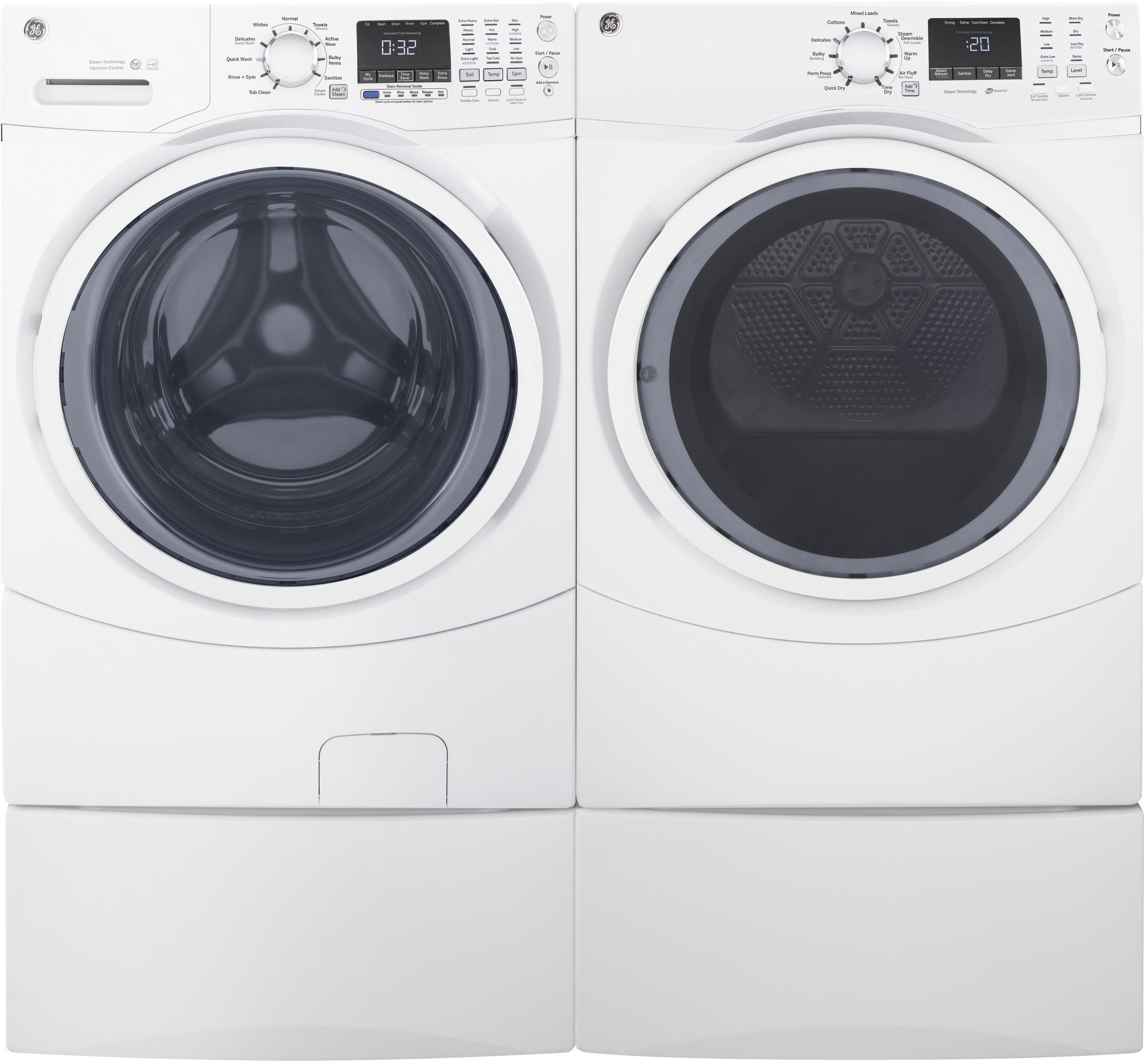 GE GFW450SSKWW White