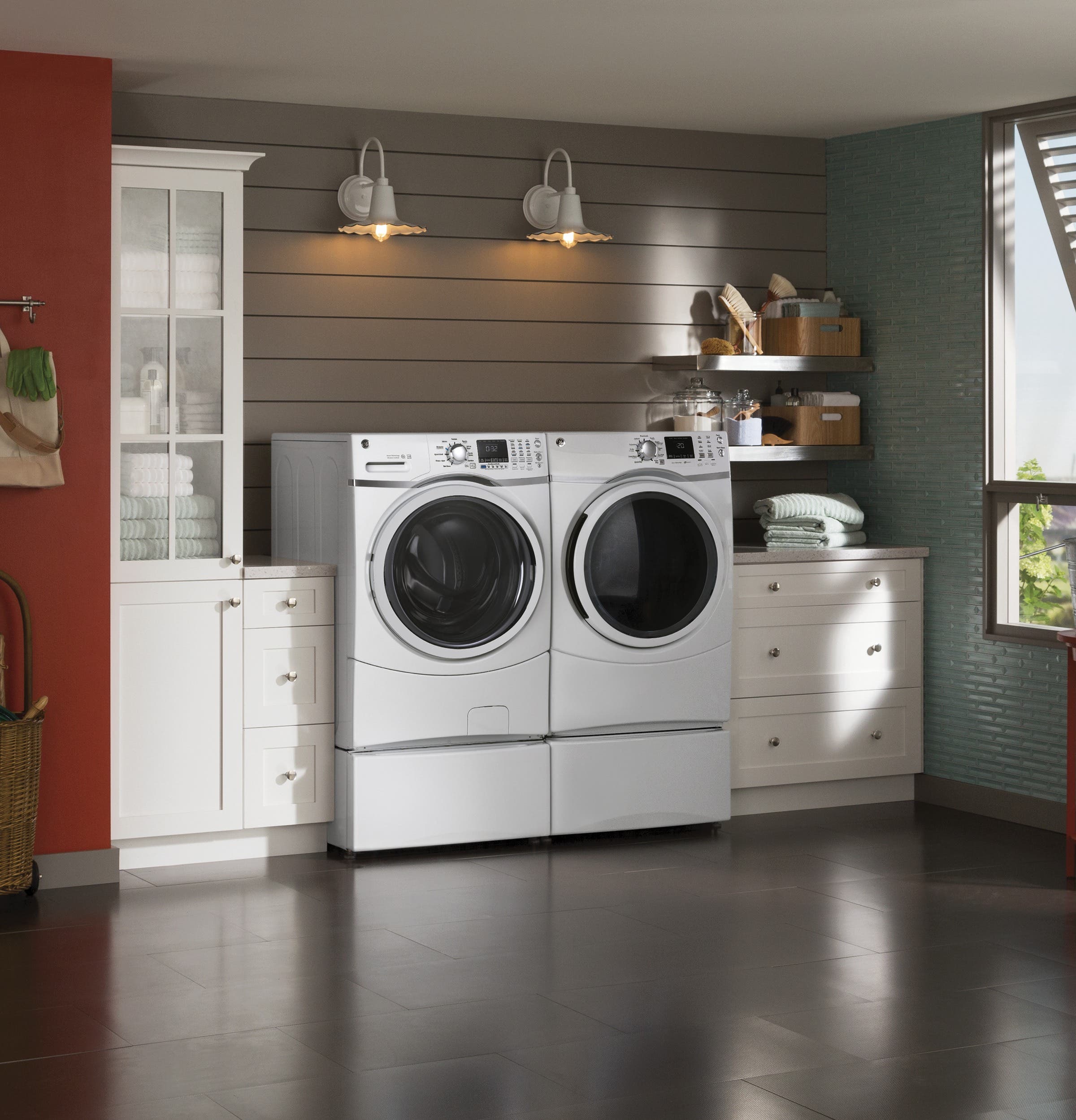 GE GFW450SSKWW White
