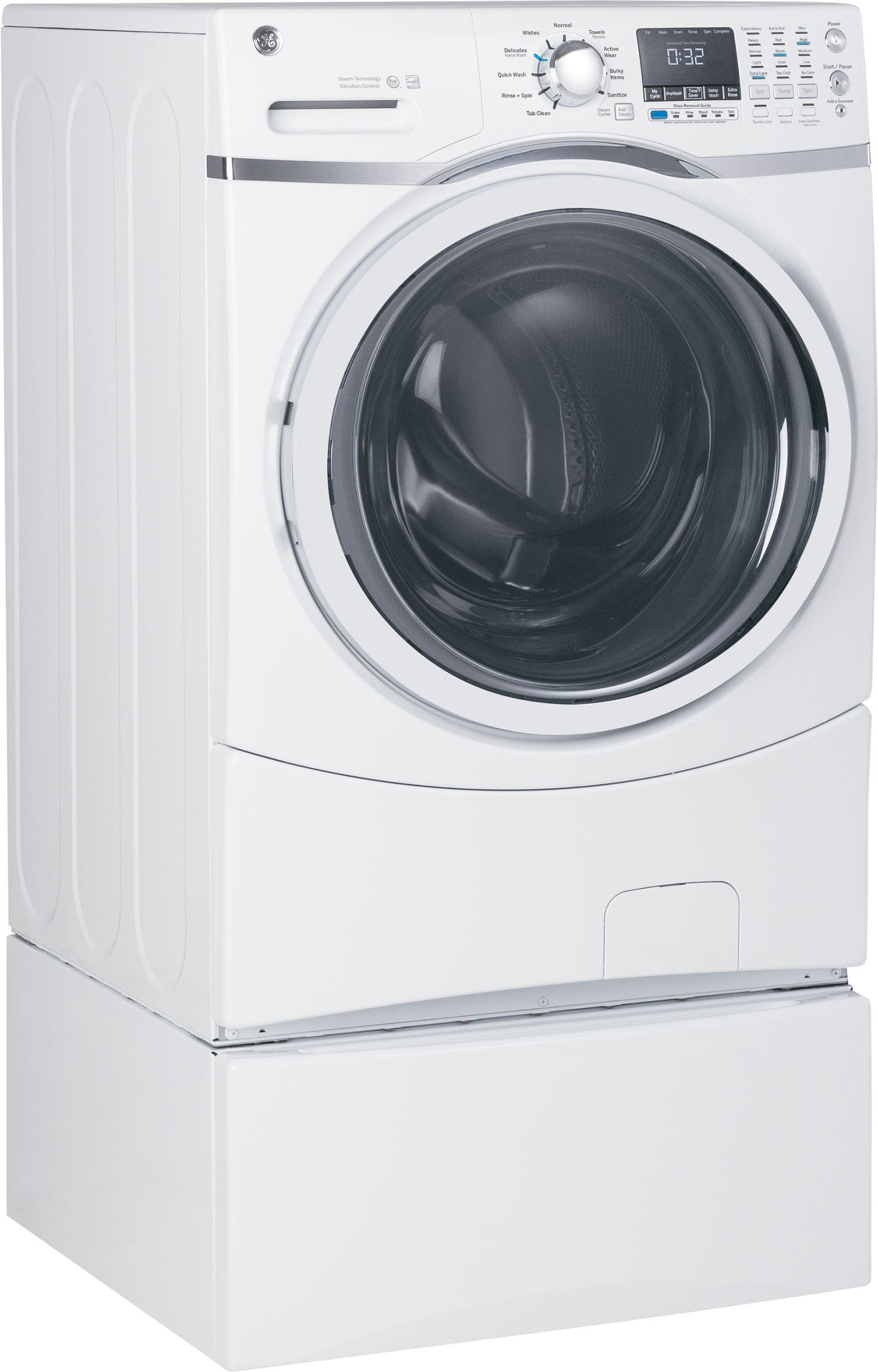 GE GFW450SSMWW White