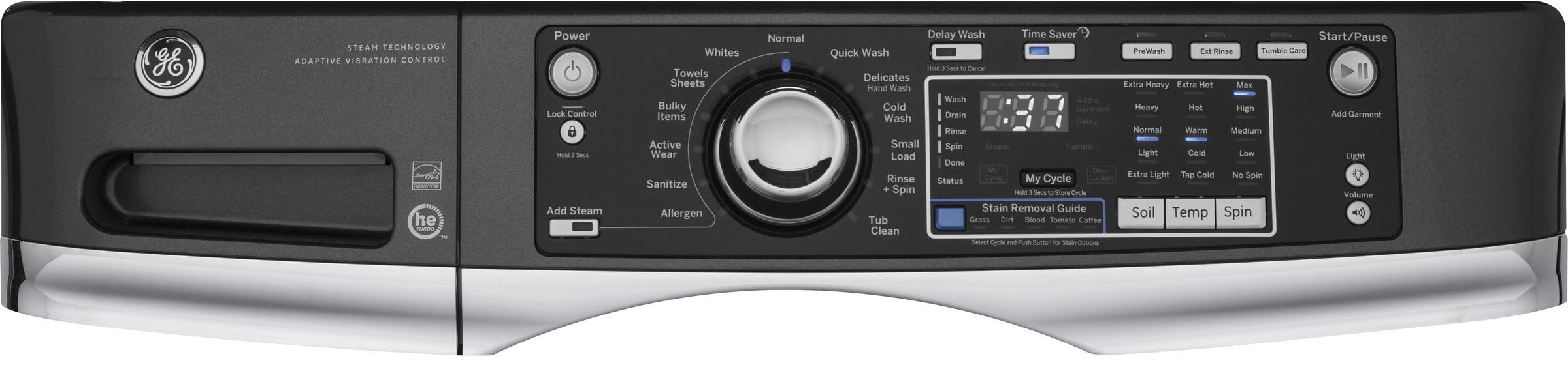 GE GFW480SPKDG Diamond Gray