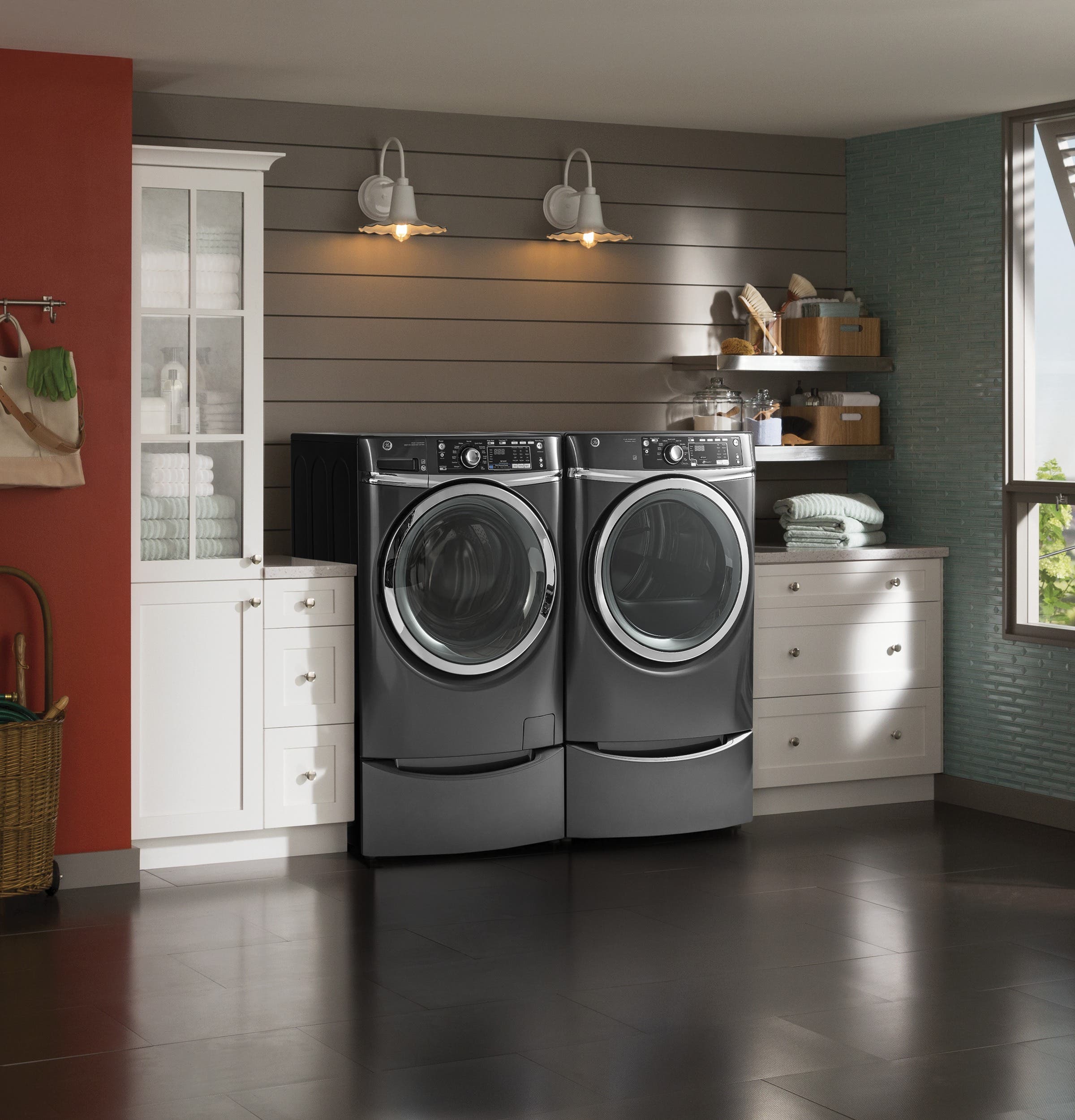 GE GFW480SPKDG Diamond Gray