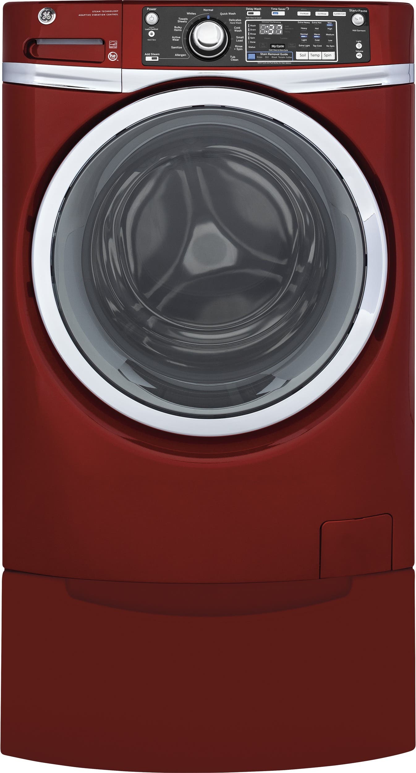 GE GFW480SPKRR Ruby Red