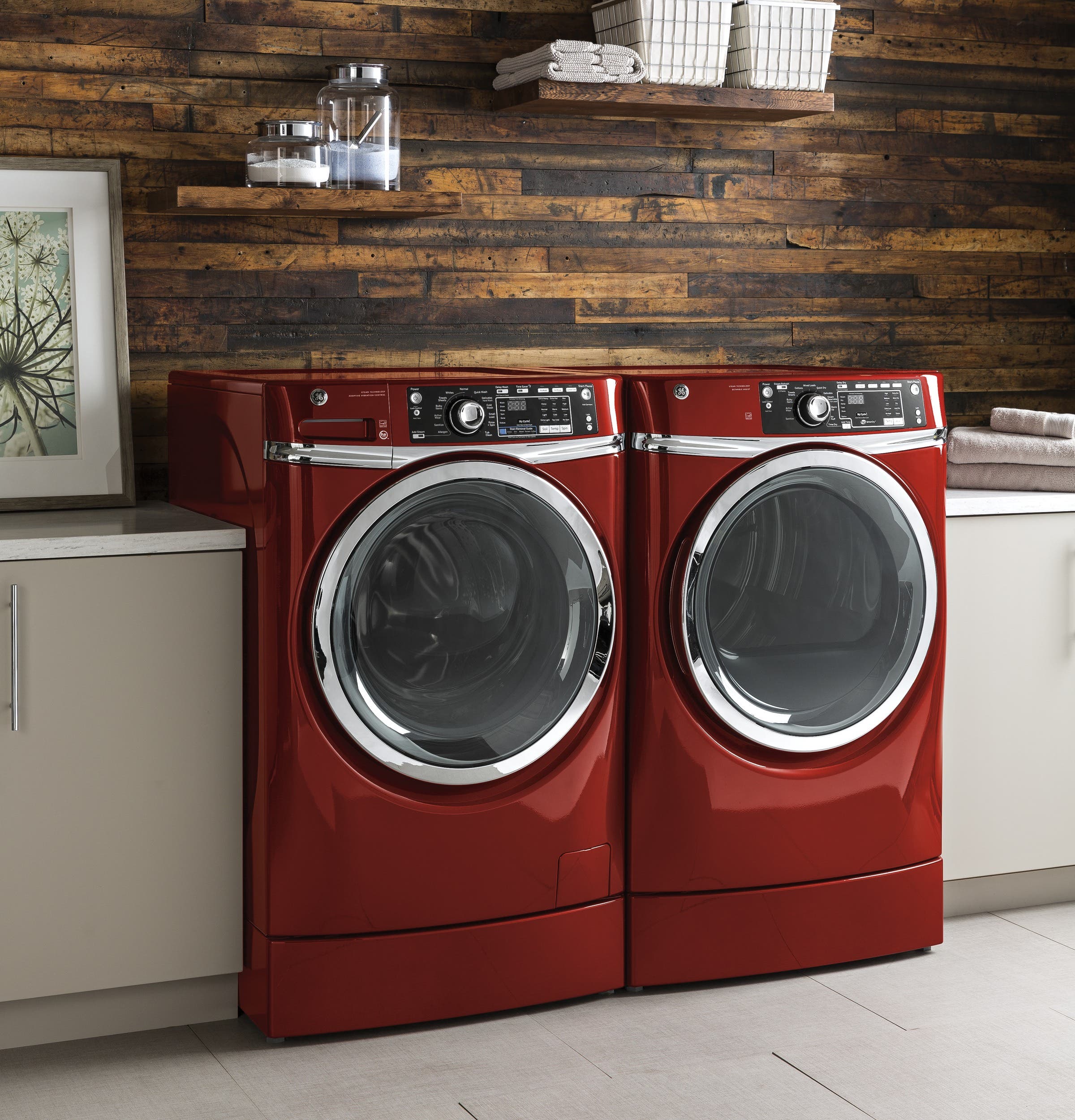 GE GFW480SPKRR Ruby Red