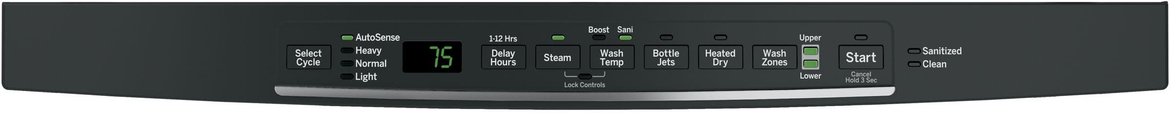 GE GDT635HGJBB Black