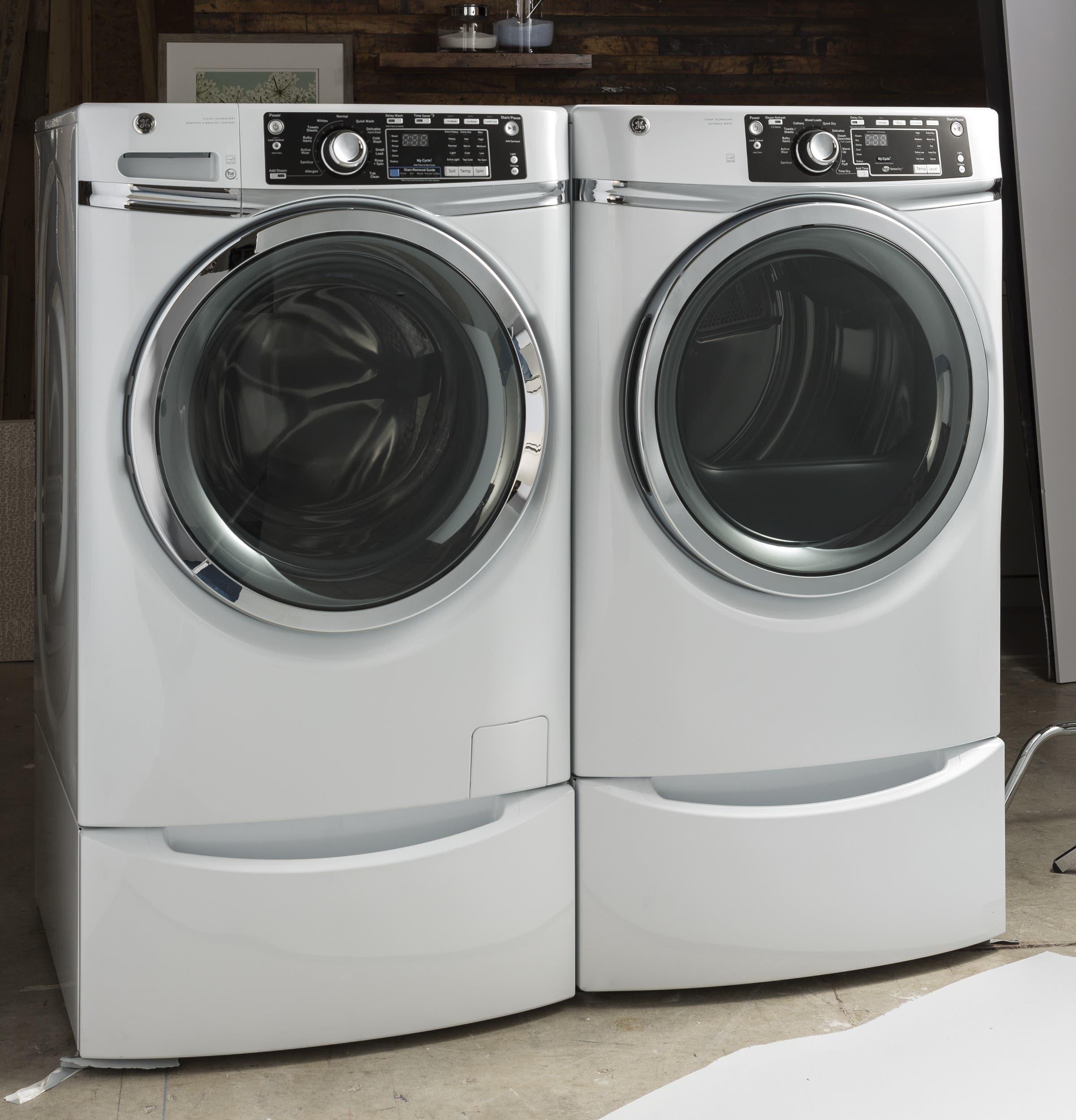 GE GFW480SSKWW White