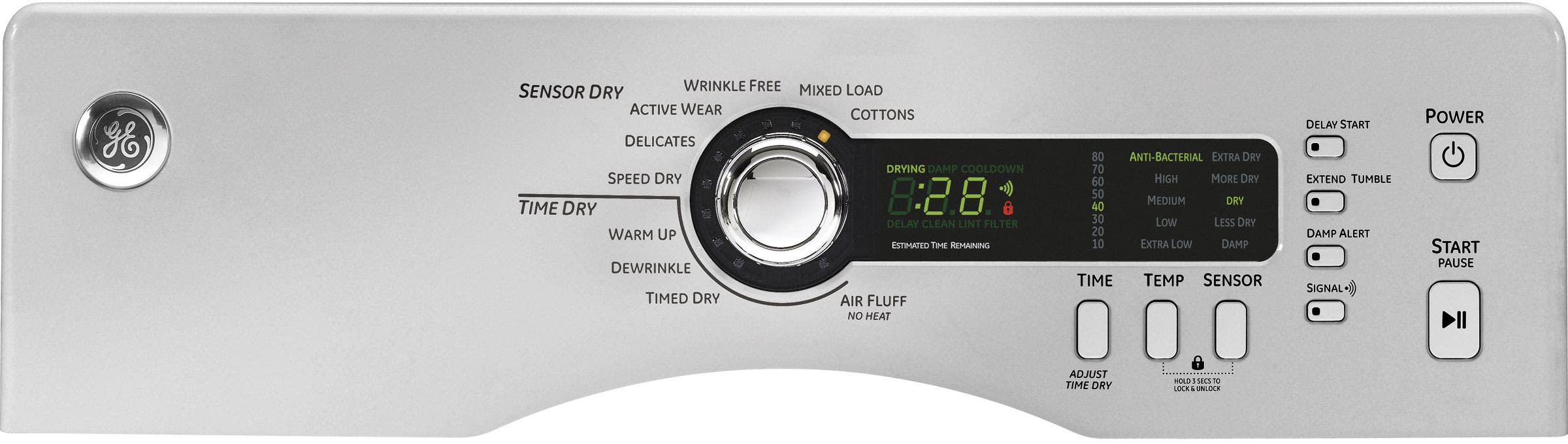 GE DCCH485EKMS Metallic Silver
