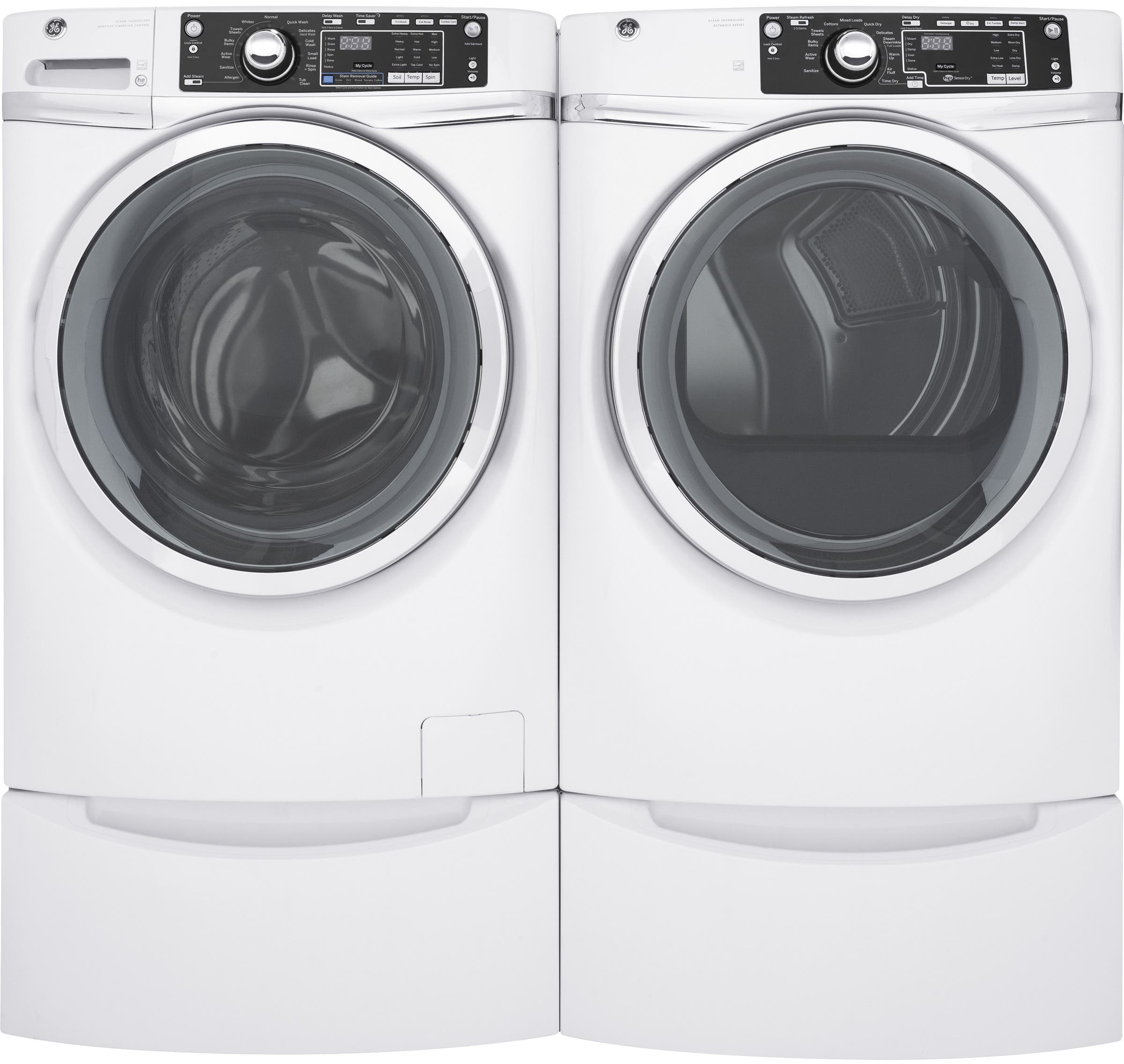 GE GFW480SSKWW White