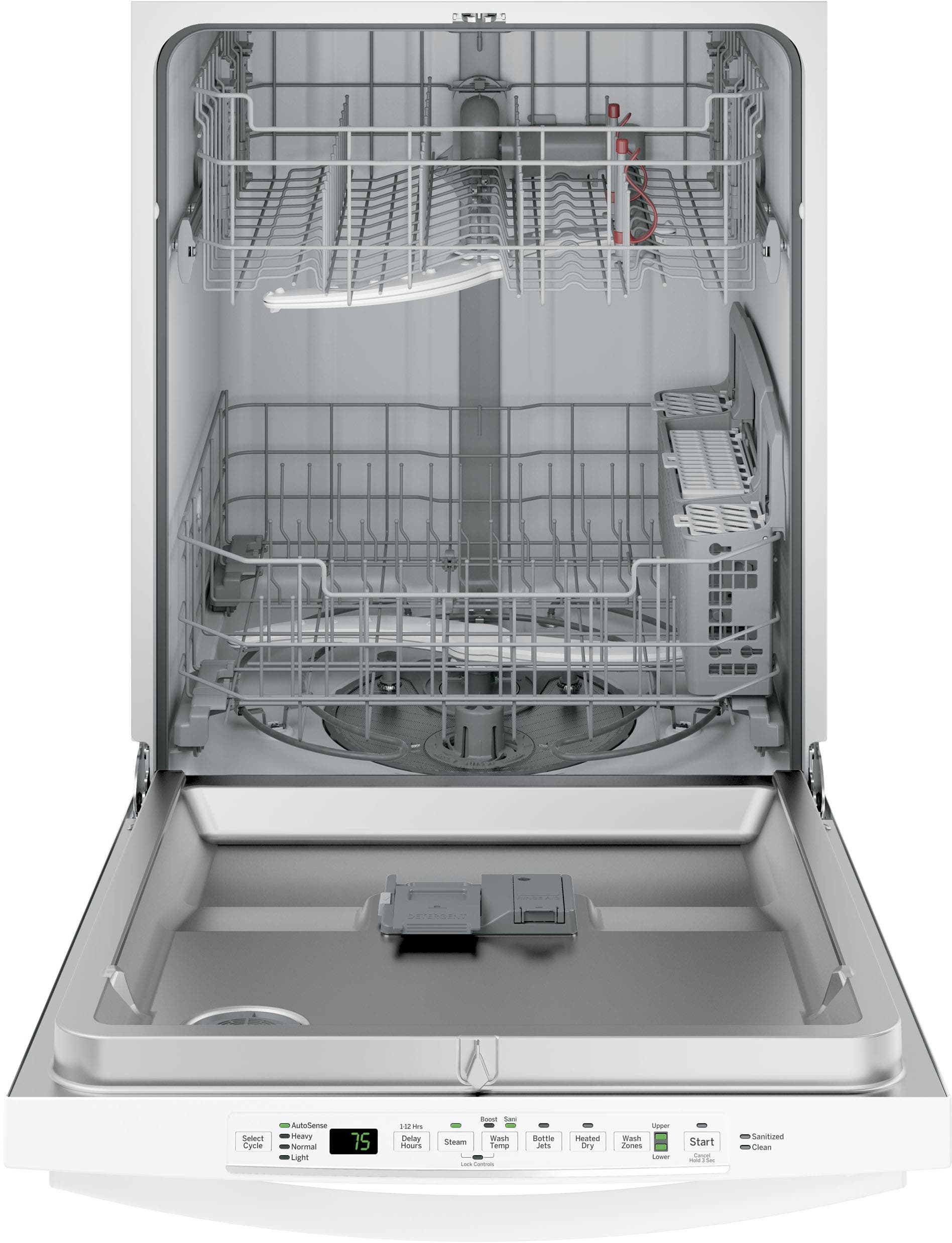 GE GDT635HGJWW White